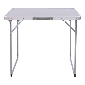 Стіл для пікніка розкладний 75×55×65 (см) Сірий Lugi JY-7555G