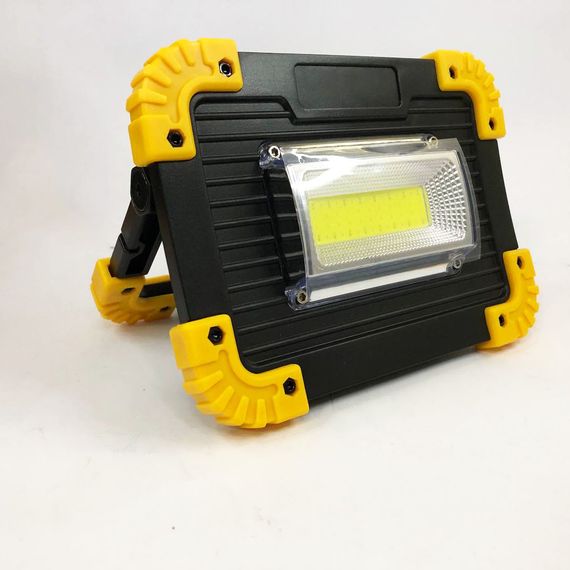 Фонарь светодиодный аккумуляторный тактический USB KA-514 L811-20W-COB-1W, Лампа-прожектор | Зображення 3