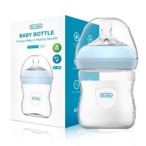 Бутылочка для кормления Dr.Isla Baby Bottle 150 мл, 0–3 мес, голубая