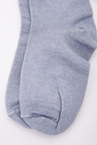 Дитячі однотонні шкарпетки, сірого кольору, 167R605-1 | Зображення 1