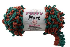 ALIZE PUFFY MORE 6294 алізе пуффі море алізе пуффі мо плюшева пряжа