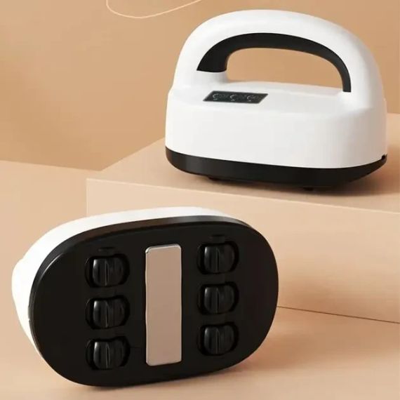 Акумуляторний роликовий масажер з підігрівом LKL-0128 бездротовий вібраційний для всього тіла | Зображення 1