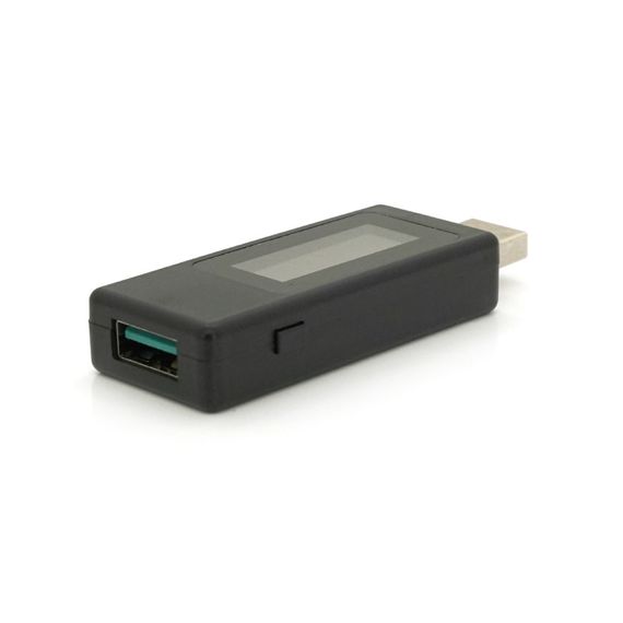 USB тестер Keweisi KWS-V30 напруги (3-8V) і тока (0-3A), Black | Зображення 1