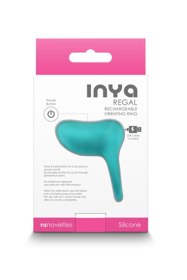 Віброкільце NS Novelties INYA REGAL TEAL | Зображення 1