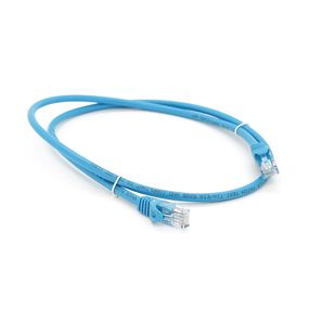 Патч-корд литой RITAR,UTP,RJ45,Cat.6.1m,синий,Cu (медь)
