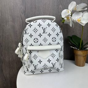Рюкзак женский маленький молодежный стильный Белый