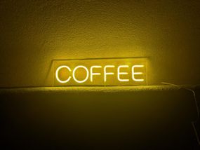 Неоновий світильник COFFEE 400х118 acr-n000126