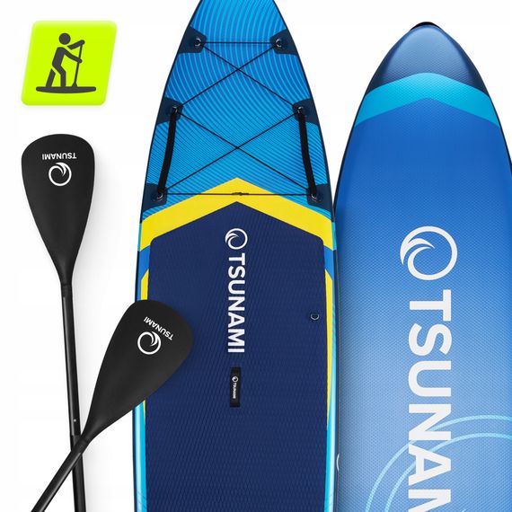 Надувна SUP дошка TSUNAMI PRO 350 см з веслом T13 (P-5905973405614) | Зображення 7