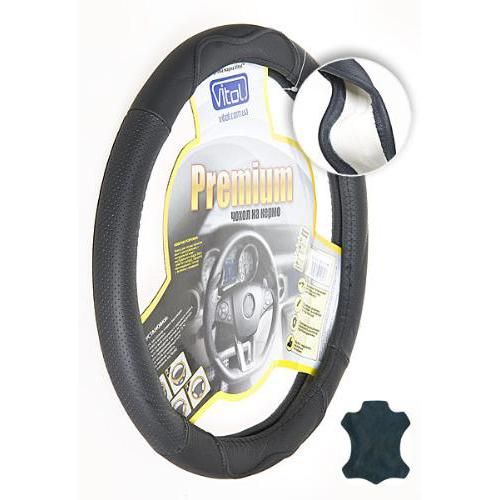 Чохол для керма B 316 L чорн./БО/перф./шкіра | Зображення 8
