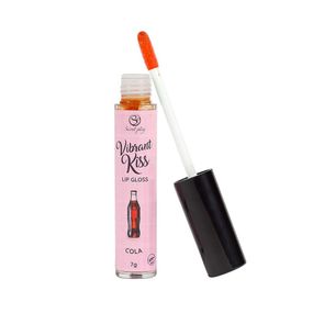 Блиск для губ з ефектом вібрації - Secret Play Coke Lip Gloss Vibrant Kiss Sex Aura