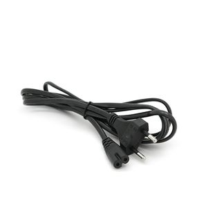 Кабель питания 1.8m,0.5mm,PC-184/2 CEE7/16-C7 2 pin,Black,OEM Q600