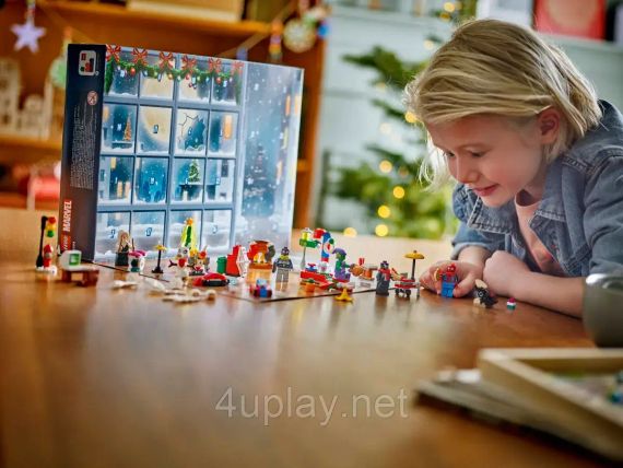 Новорічний адвент календар 2024 ЛЕГО Марвел Людина-павук Оригінал LEGO Marvel Spider-Man Advent Calendar | Зображення 5