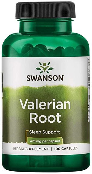 Valerian Root 475 mg 100 Caps