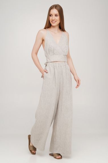 Топ SoundSleep Linen лляний L натуральний (653590754077) | Зображення 1