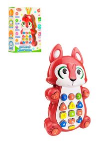 Детский развивающий телефон 7614 (укр.) с проектором  7614-4 (Котик)