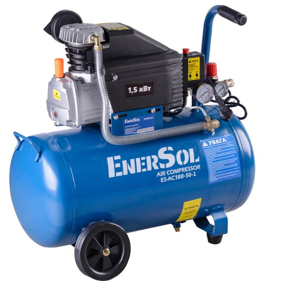 Компресор повітряний поршневий EnerSol ES-AC180-50-1 | Зображення 1