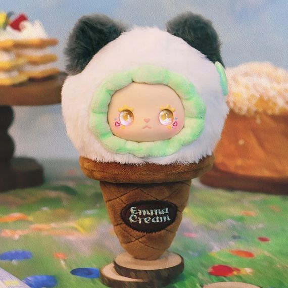 Колекційна м'яка іграшка з кільцем Морозивко Pop Top MJ-000095 Lucky Emma серії "Scoop Ice Cream" | Зображення 3