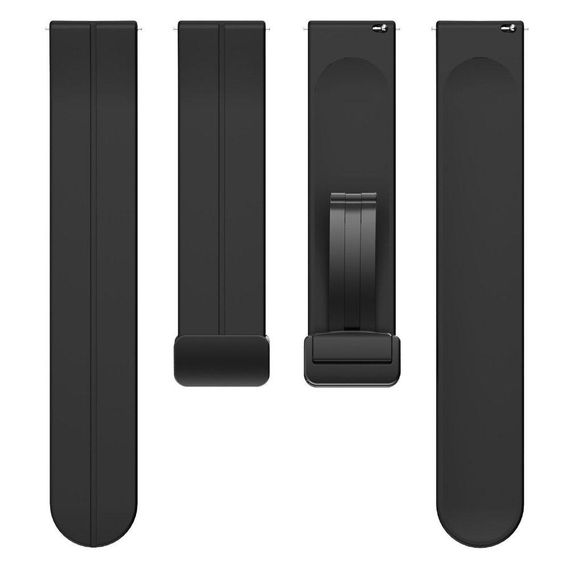 Ремешок Primolux Magnetic Silicone для часов Samsung Gear S2 Classic SM-R732 / SM-R735 - Black | Зображення 4