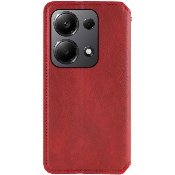Кожаный чехол книжка GETMAN Cubic (PU) для Xiaomi Redmi Note 13 5G | Зображення 2