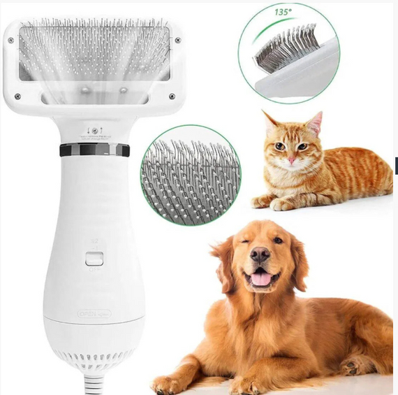 Фен-расчёска для шерсти Pet Grooming Dryer WN-10 | Зображення 1