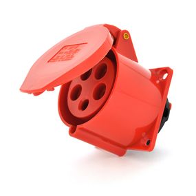 Розетка накладная прямая SF-325.5 полюсов, 3Р+N+E, 32А, 380V, IP44