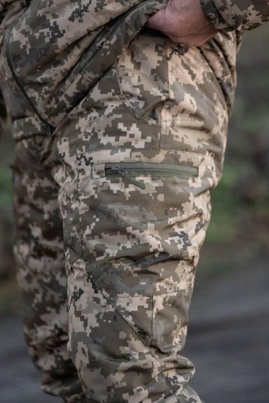 Штани зимові Nord Storm на підтяжках піксель Military R + | Зображення 4