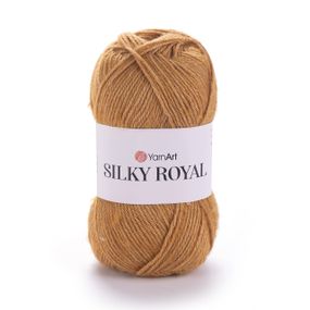 Пряжа YarnArt Silky Royal № 445 (Ярнарт Сілкі Роял) – 65% меринос, 35% шовк, 50 г / 140 м