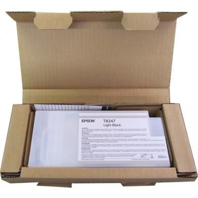 Картридж Epson SureColor SC-P6000/P7000/P8000/P9000 Light Black 350мл C13T824700 (C13T54X700) | Зображення 1