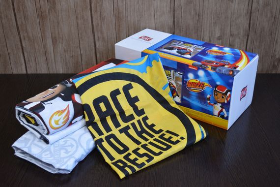 Постельное белье TAC Disney 160×220 см Blaze Road Rescue | Зображення 1