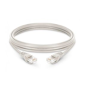 Патч-корд RJ45 3м, сетевой кабель UTP CAT5e 8P8C, LAN, белый