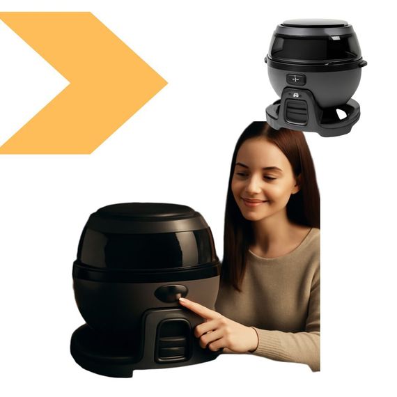 Розумна аерофритюрниця з функцією духовки XPRO ZP-140 (234580022_4243) | Зображення 3