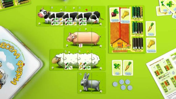 Настольная игра Моя Веселая Ферма (My Happy Farm) укр. | Зображення 4