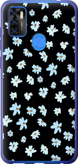 Чехол на ZTE Blade A7S 2020 Цветочный "4900u-2454-17620"