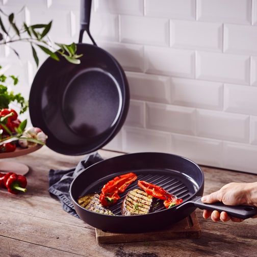 Сковорода гриль GreenPan Smart CC003106-001 28 см черная | Зображення 2