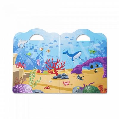 Набір для творчості Melissa&amp;Doug об&apos;ємні багаторазові наліпки Океан (MD30520) | Зображення 4