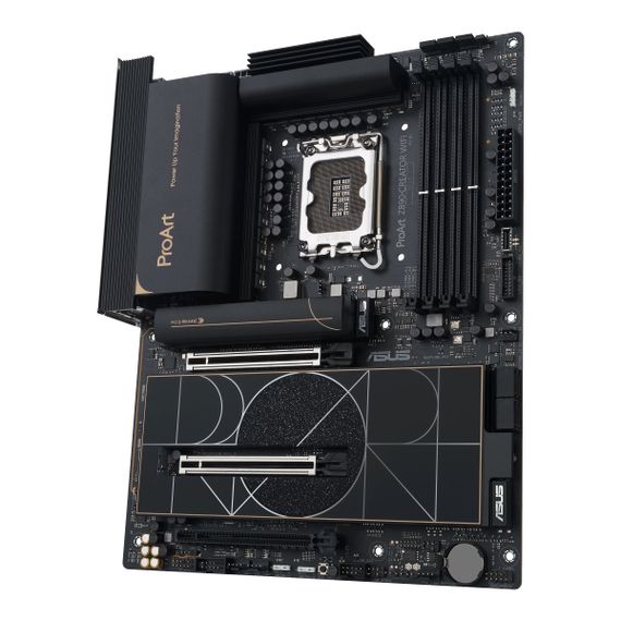 Материнcкая плата ASUS PROART Z890-CREATOR WIFI s1851 Z890 4xDDR5 M.2 HDMI DP Wi-Fi BT ATX 90MB1JD0-M0EAY0 | Зображення 4
