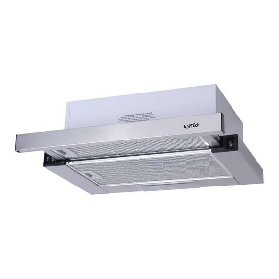 Телескопічна витяжка для кухні наржавейка 50 см VENTOLUX GARDA 50 INOX (700) SLIM | Зображення 1