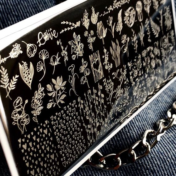 Пластина 110 для стемпинга RichColor (12х6см)