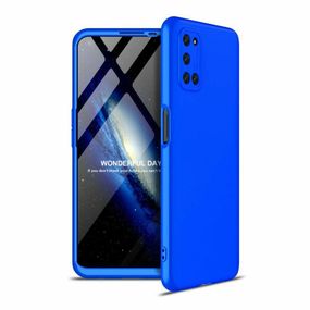 Чохол GKK 360 градусів для Oppo A52 колір Синій