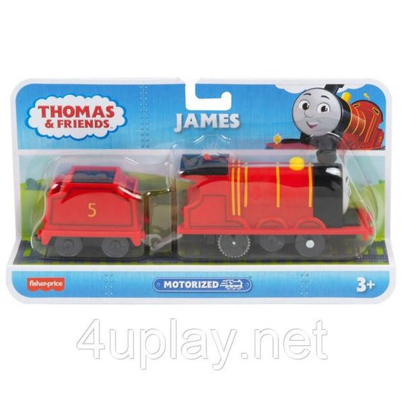 Паровозик Томас и друзья. Моторизованный поезд Джеймс. Thomas & Friends Motorized Toy Train James