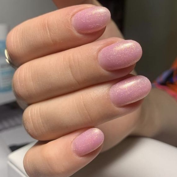 Рідкий полігель Мі OPAL #5 ніжно-рожевий з шимером 30мл (флакон)