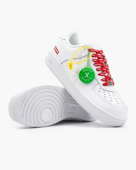 Кросівки Air Force 1 '07 Supreme "White" весна / літо / осінь 0385 40 25.5 | Зображення 3