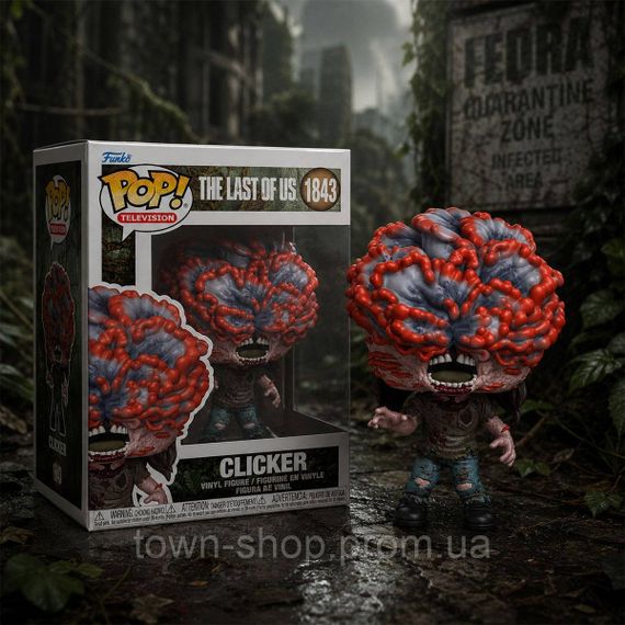 Игровая фигурка Funko POP! серии Одни из нас - Кликер | Зображення 2