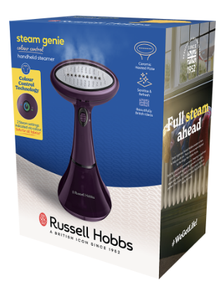Відпарювач Russell Hobbs 27410-56 Steam Genie Colour Control | Зображення 3