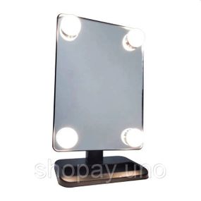 Зеркало с диодами Cosmetie mirror 360, Яркое зеркало с LED подсветкой контурной подсветкой NB-46