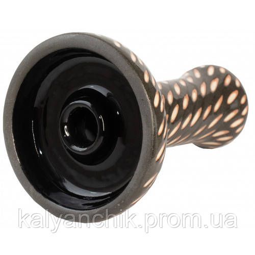 Чаша для Кальяна ETNA Phunnel Cut Glaze Black | Зображення 1