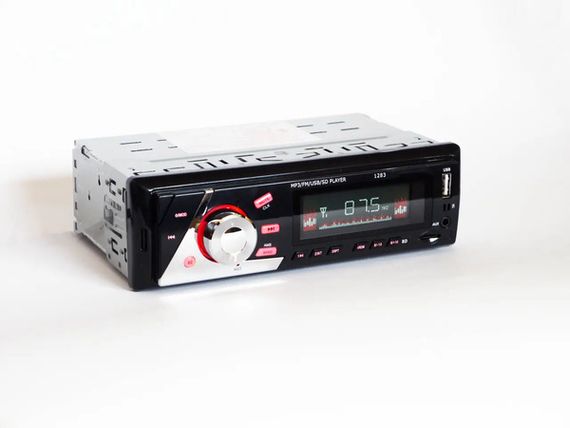 Автомагнитола с FM тюнером в режиме стерео XPRO 1283 ISO USB SD/TF AUX FM радио 4 x 50W черный (lp-90994_446) | Зображення 3