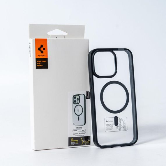 Чохол для смартфона Spigen AAA Magnetic Color for Apple iPhone 15 Pro Black | Зображення 4