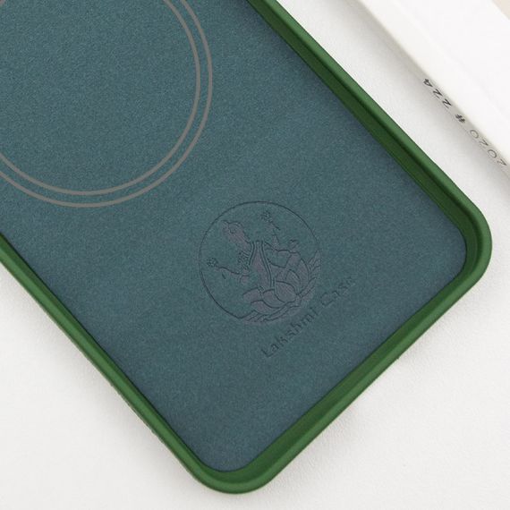 Чохол Silicone Cover Lakshmi Full Camera (AA) with Magnetic Fit для Google Pixel 7 Pro Зелений / Dark green | Зображення 1