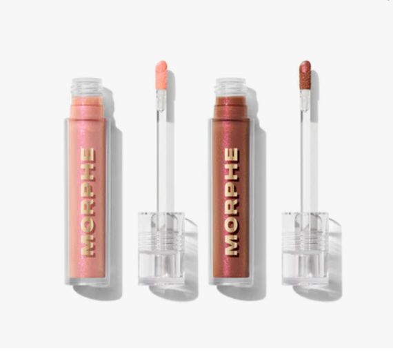 Набір з 2 глянцевих помад блисків Morphe Hot & Unbothered Dripglass Glazed Duo